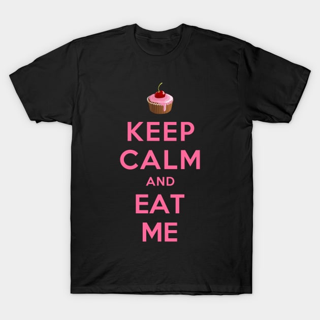 KEEP CALM AND EAT ME T-Shirt by dwayneleandro